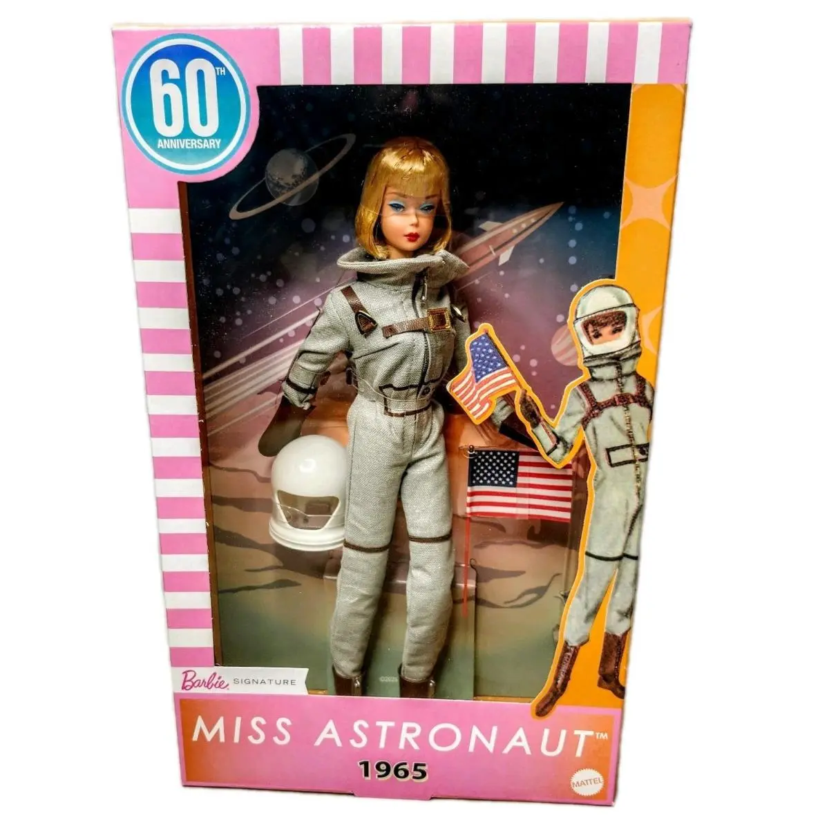 Barbie Signature Miss Astronaut 60th Anniversary Doll 1965 Vintage Reproduction