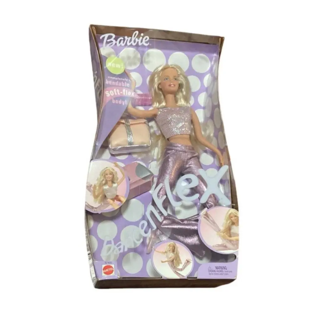 Barbie Dance ‘n Flex + Soft-flex Doll Mattel 2002
