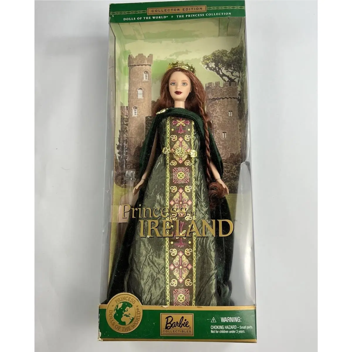 2001 Barbie Doll Princess of The Ireland Princess Collect 53367
