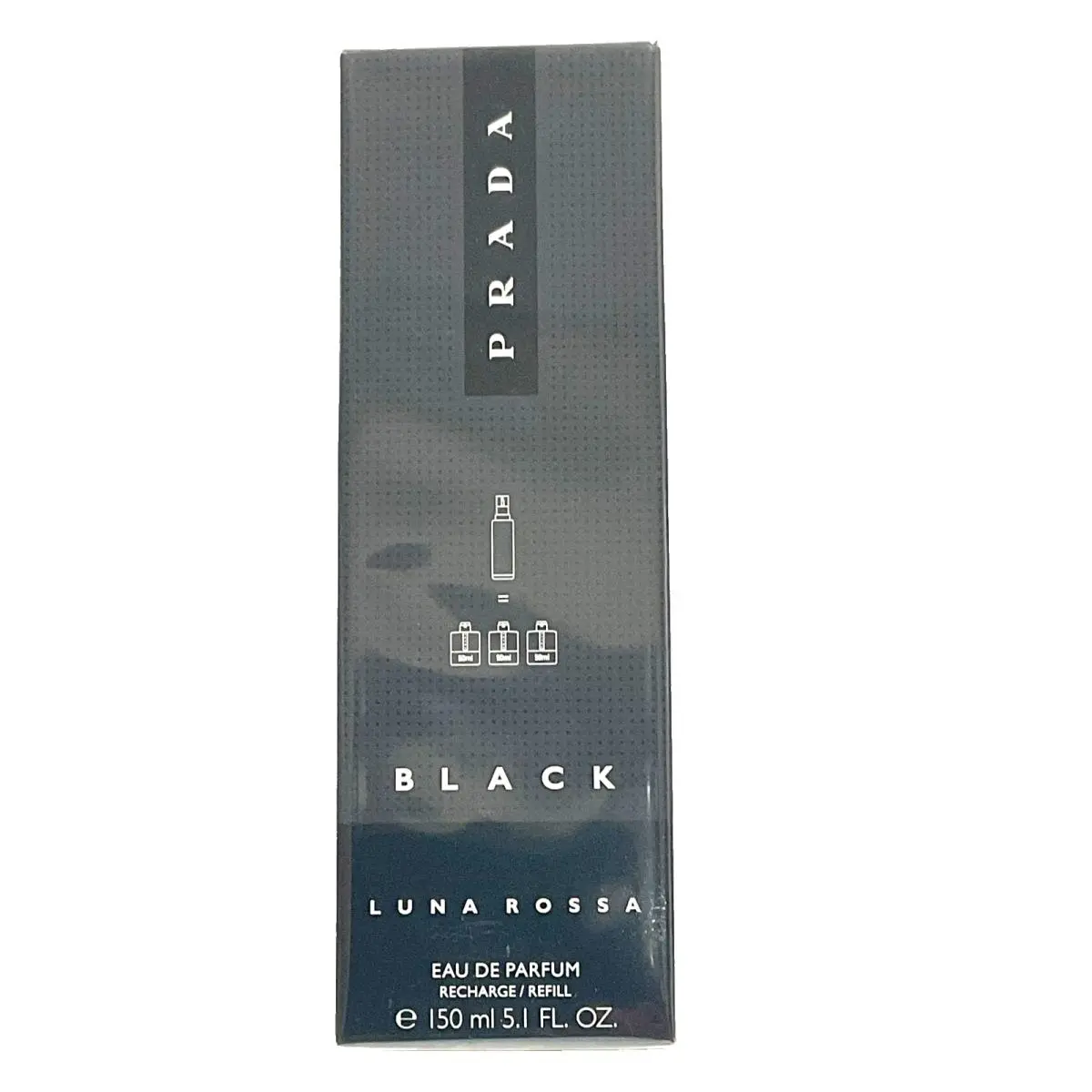 Prada Luna Rossa Black 5.1 oz Eau De Parfum Recharge Refill