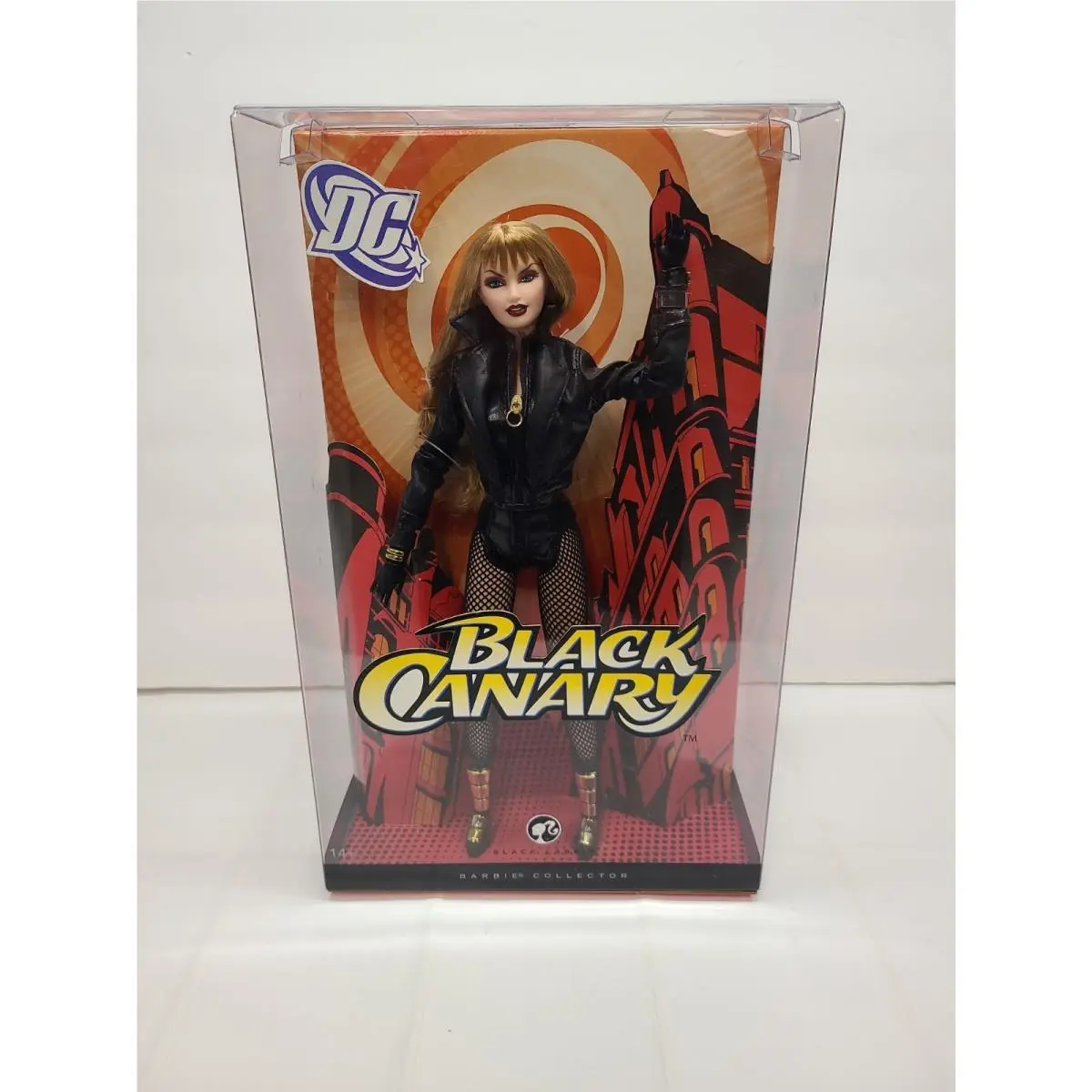 Black Canary 2008 Barbie Doll Black Label Mattel Never Opened DC Comics