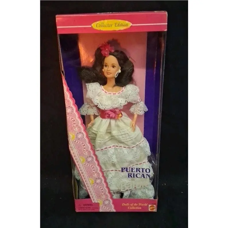 Mattel 16754 Puerto Rican Barbie Dolls Of The World Collector Edition