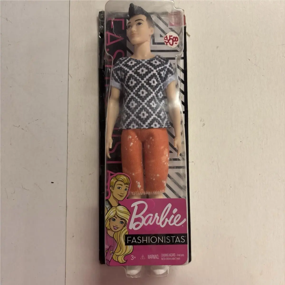2018 Mattel Barbie Fashionistas 115 Boho Asian/pacific Islander Ken Doll Nrfb