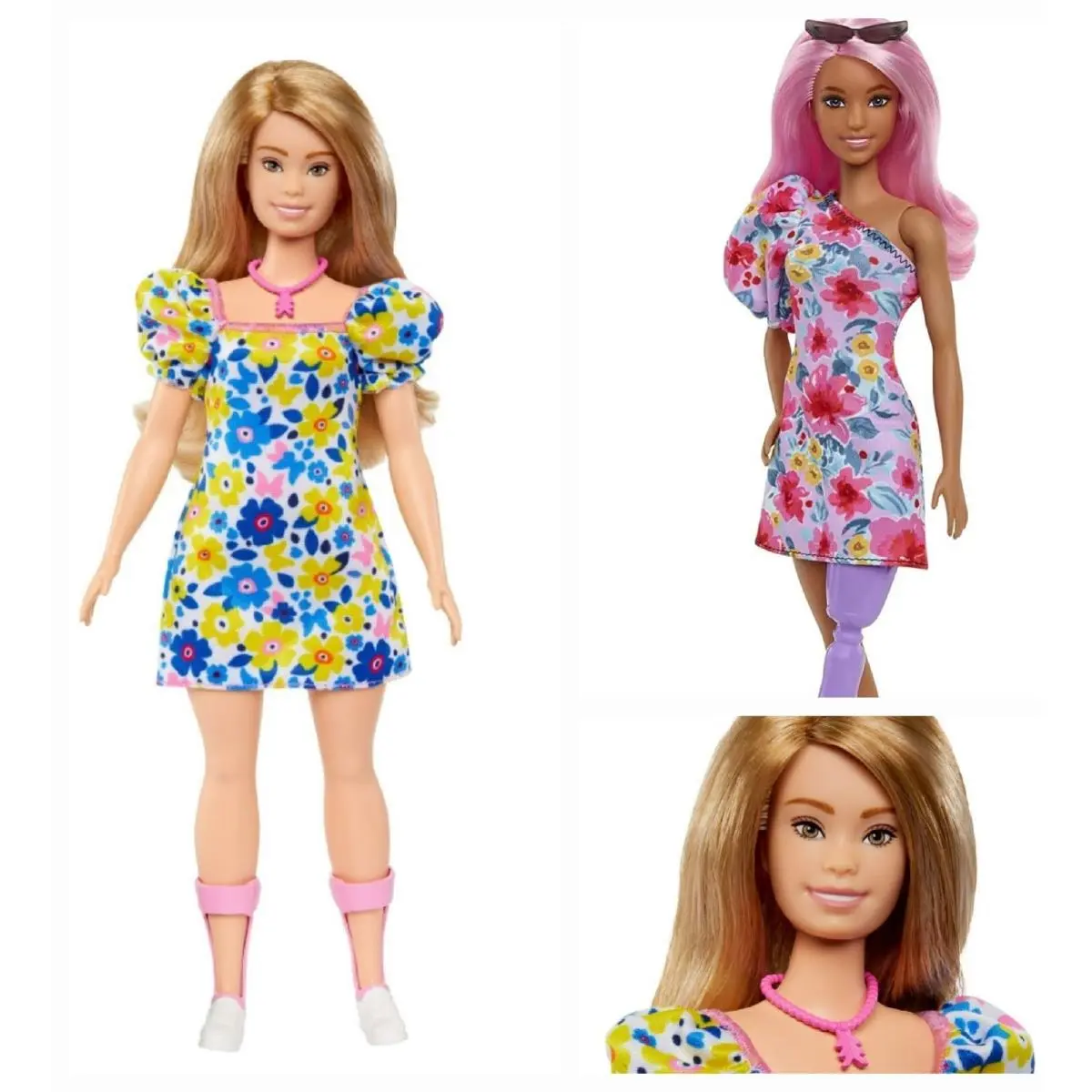 Barbie Down Syndrome Doll Fashionista Ndss Braces+ 208 Prosthetic Plus Kitten