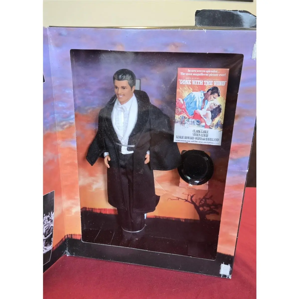 Mattel Hollywood Legends Ken as Rhett Butler Gone with The Wind Barbie 12741