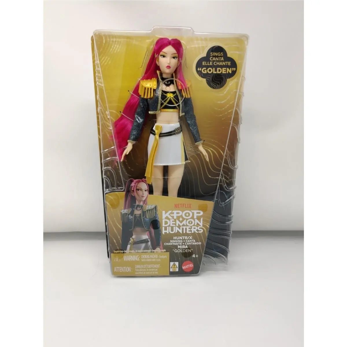 Kpop Demon Hunters Huntr/x Mira Golden Singing Fashion Doll