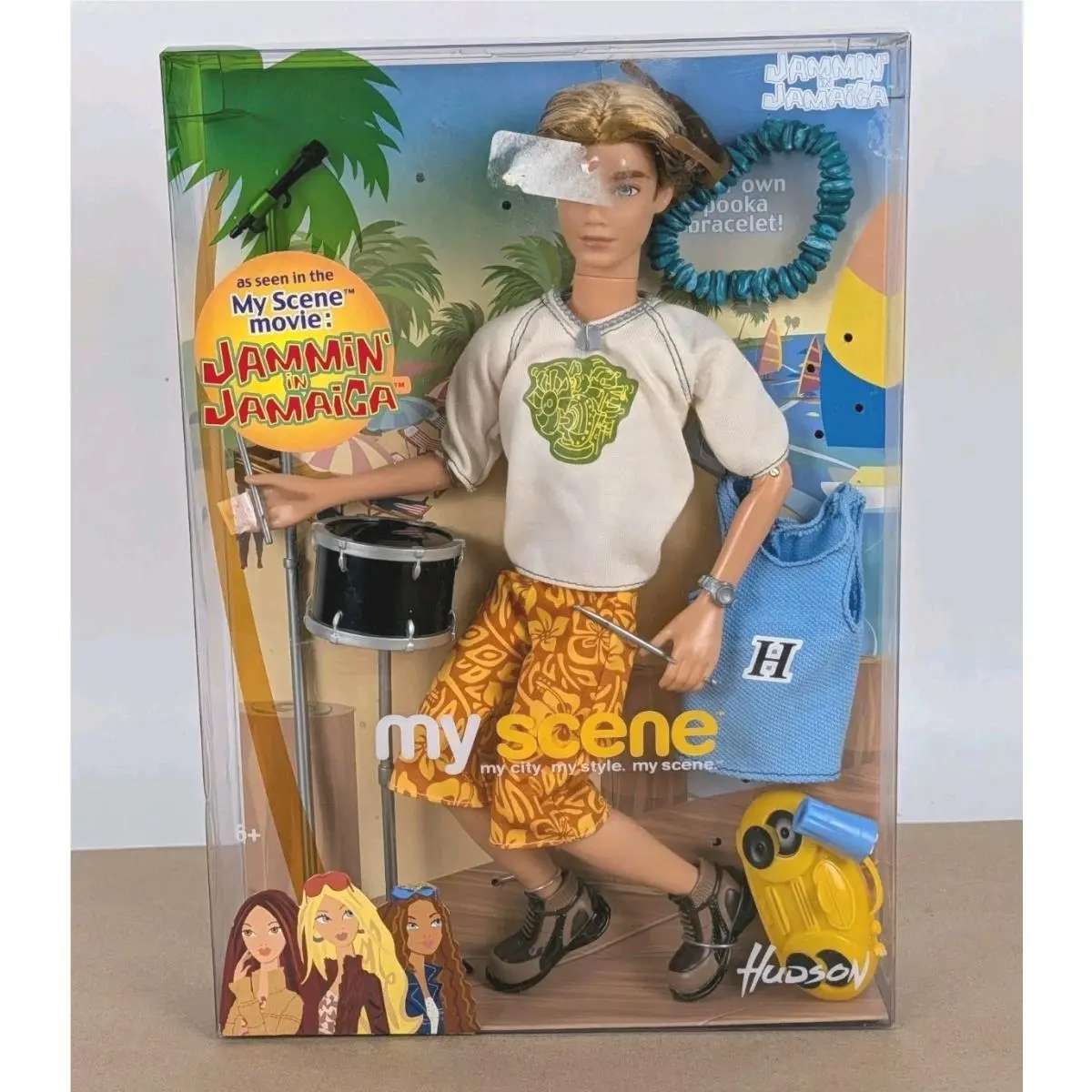 Mattel My Scene Barbie Jammin` in Jamaica Hudson Doll Accessories