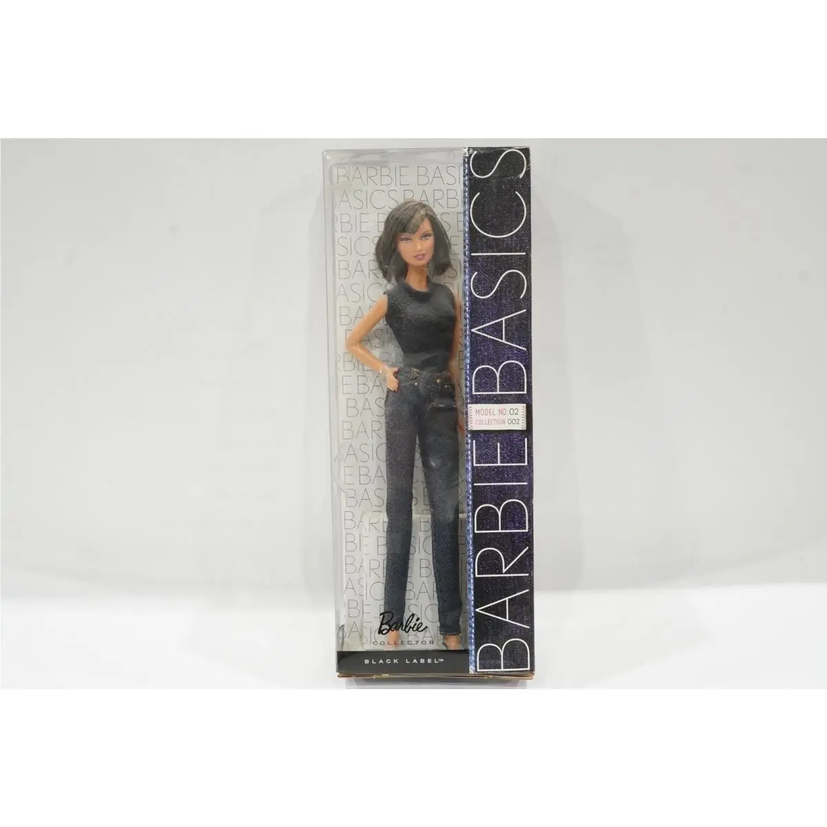 Barbie Basics Jeans Model No. 02 Doll Collector Black Label T7746 Nrfb