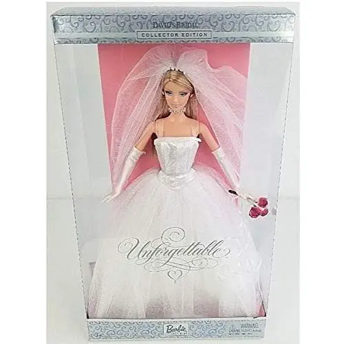 Barbie Wedding Davids Bridal Unforgettable Blonde Bride Barbie
