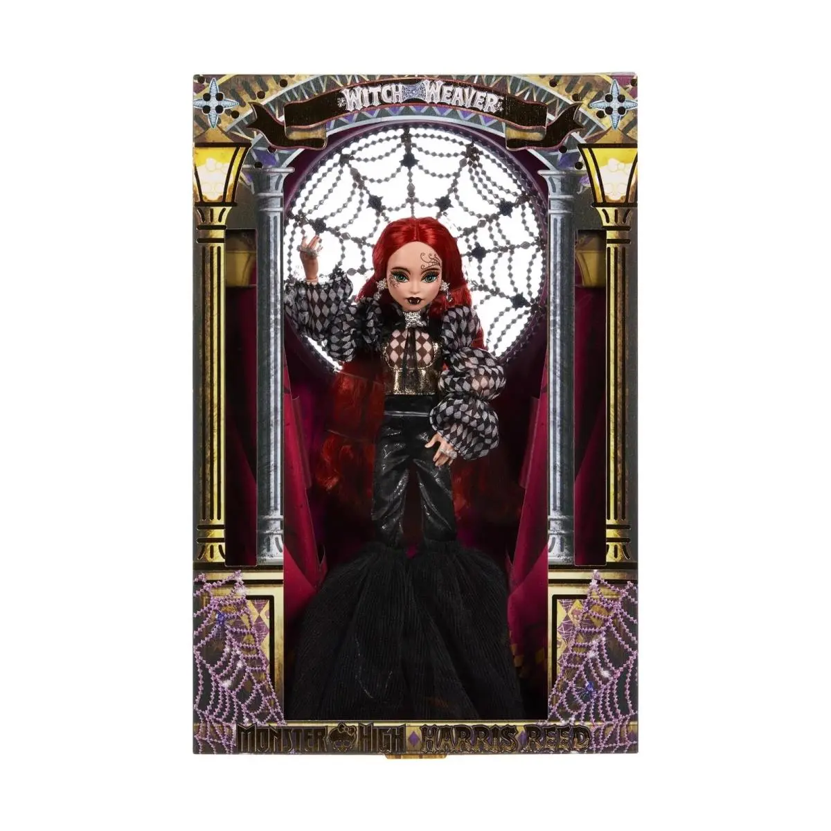 Mattel Monster High Witch Weaver Harris Reed Collector Doll Ready To Ship