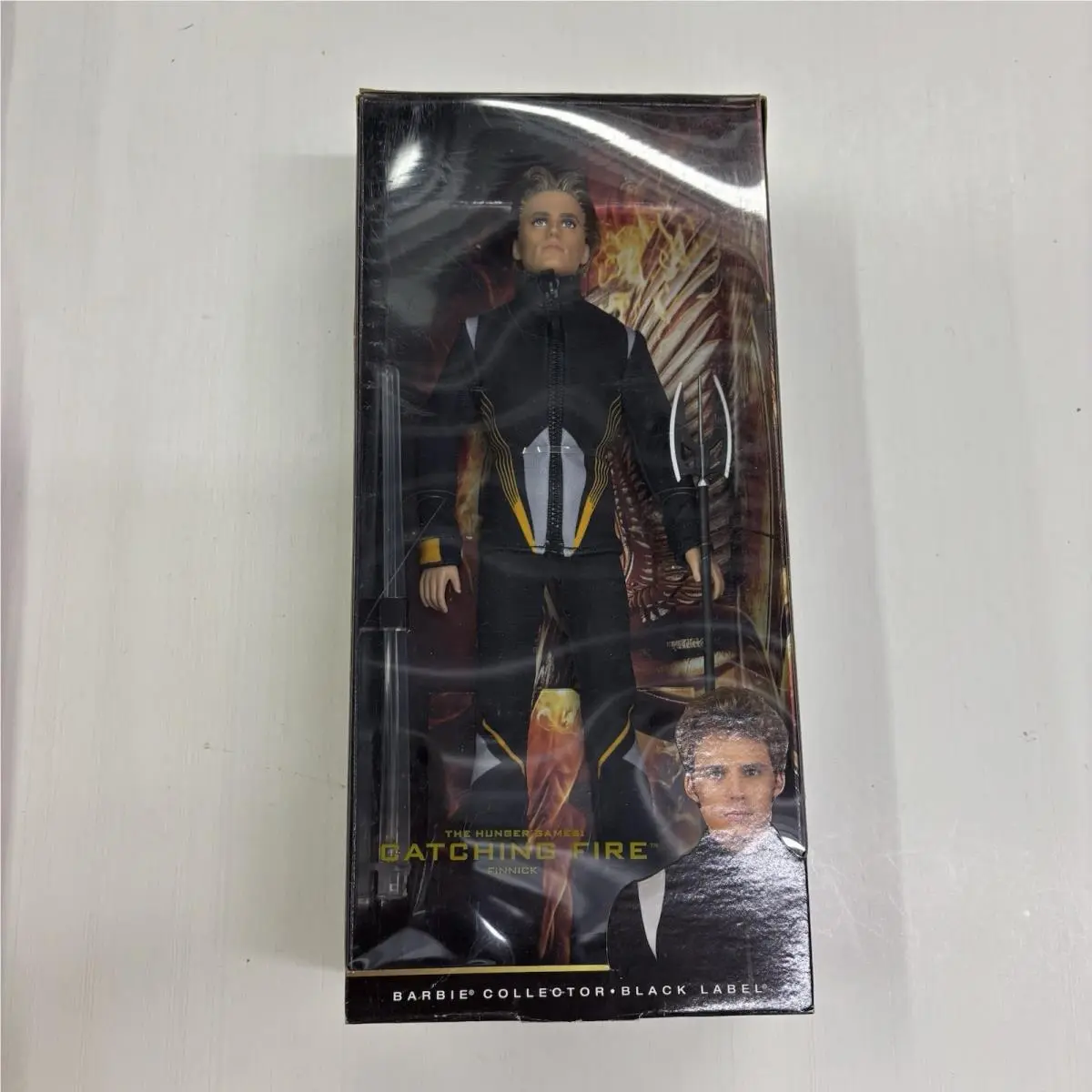 Barbie Collector Black Label The Hunger Games Catching Fire Finnick 2013 Mattel