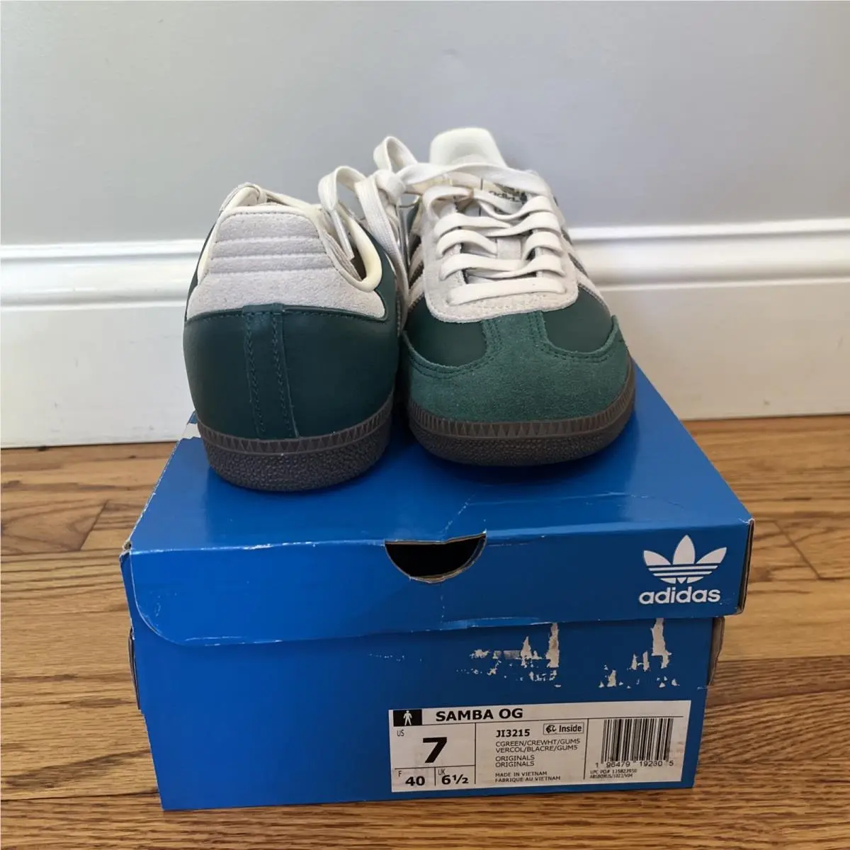 Adidas shoes - adidas Samba OG - Samba - JI3215 - Green 0