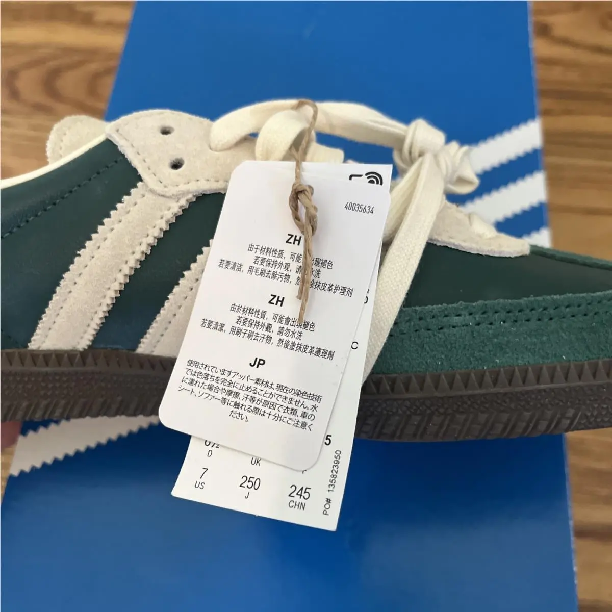 Adidas shoes - adidas Samba OG - Samba - JI3215 - Green 5