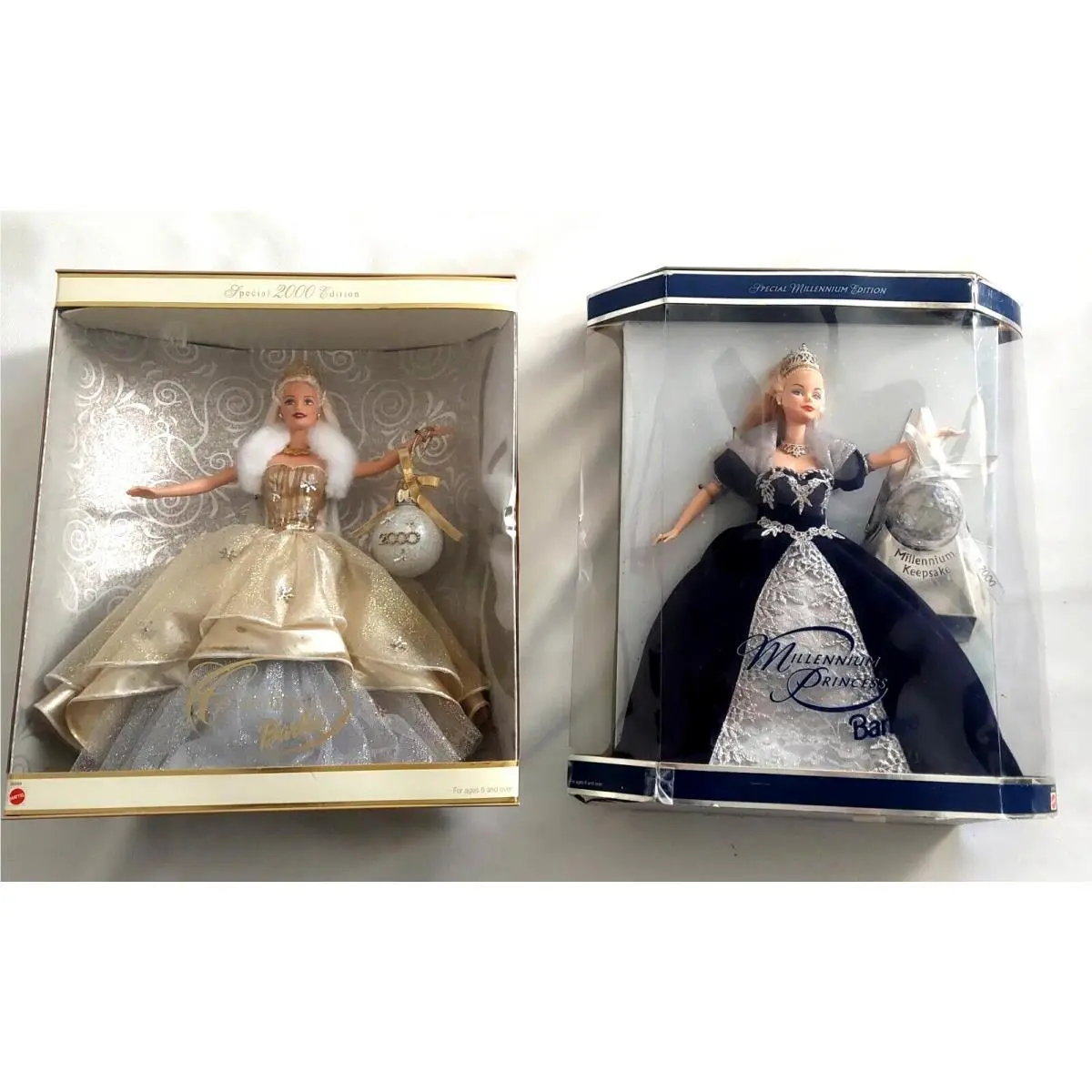 Barbie Special Edition 2000 Millennia Princess Special Edition Set of 2