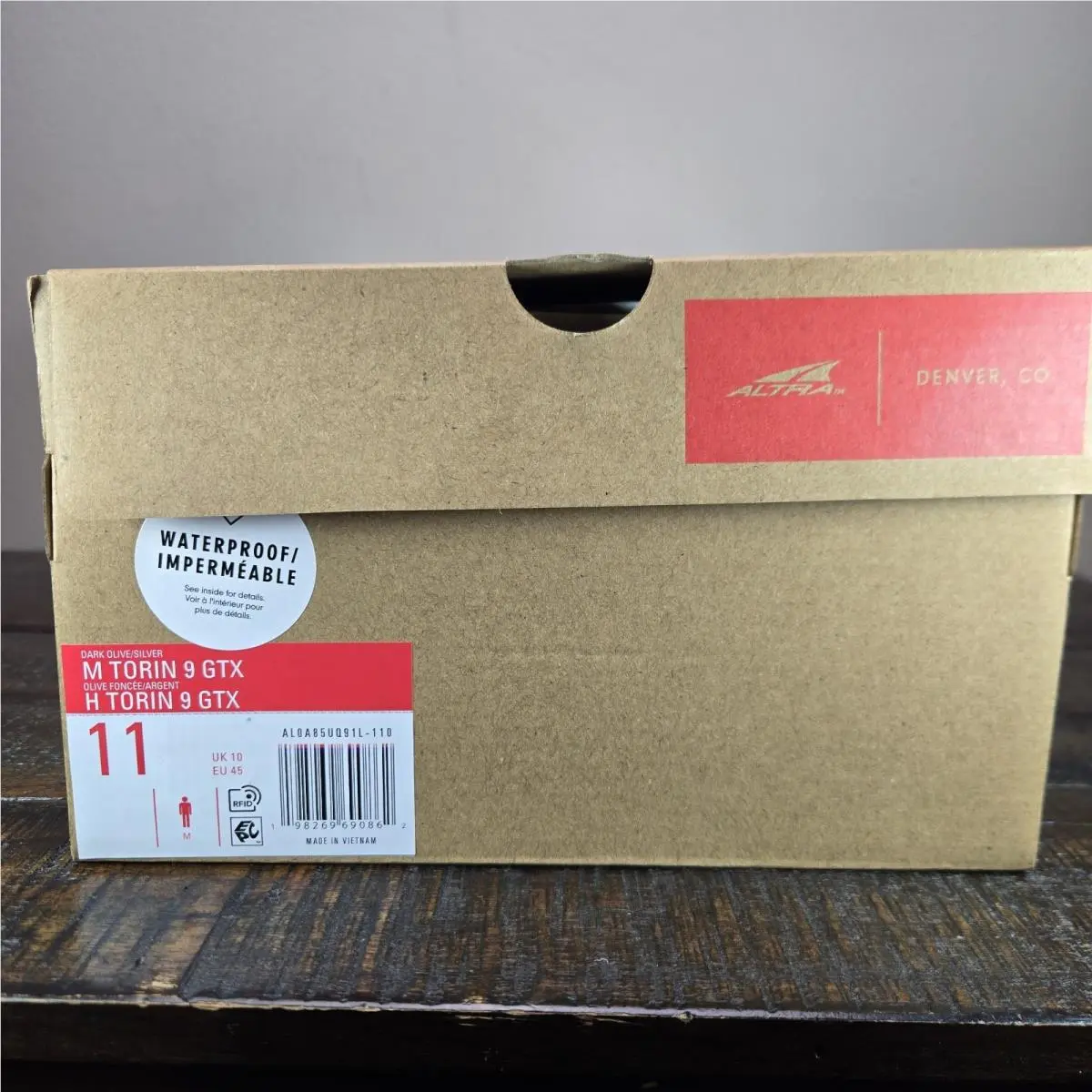 Altra shoes - Altra Torin 9 GTX - Torin GTX - Green (UPC: 198269691425) 11