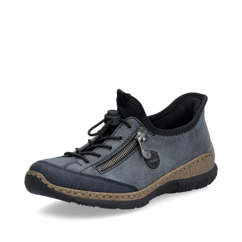 Rieker N3267 Nikita Slip-on Women`s Sneakers - Lightweight Walking