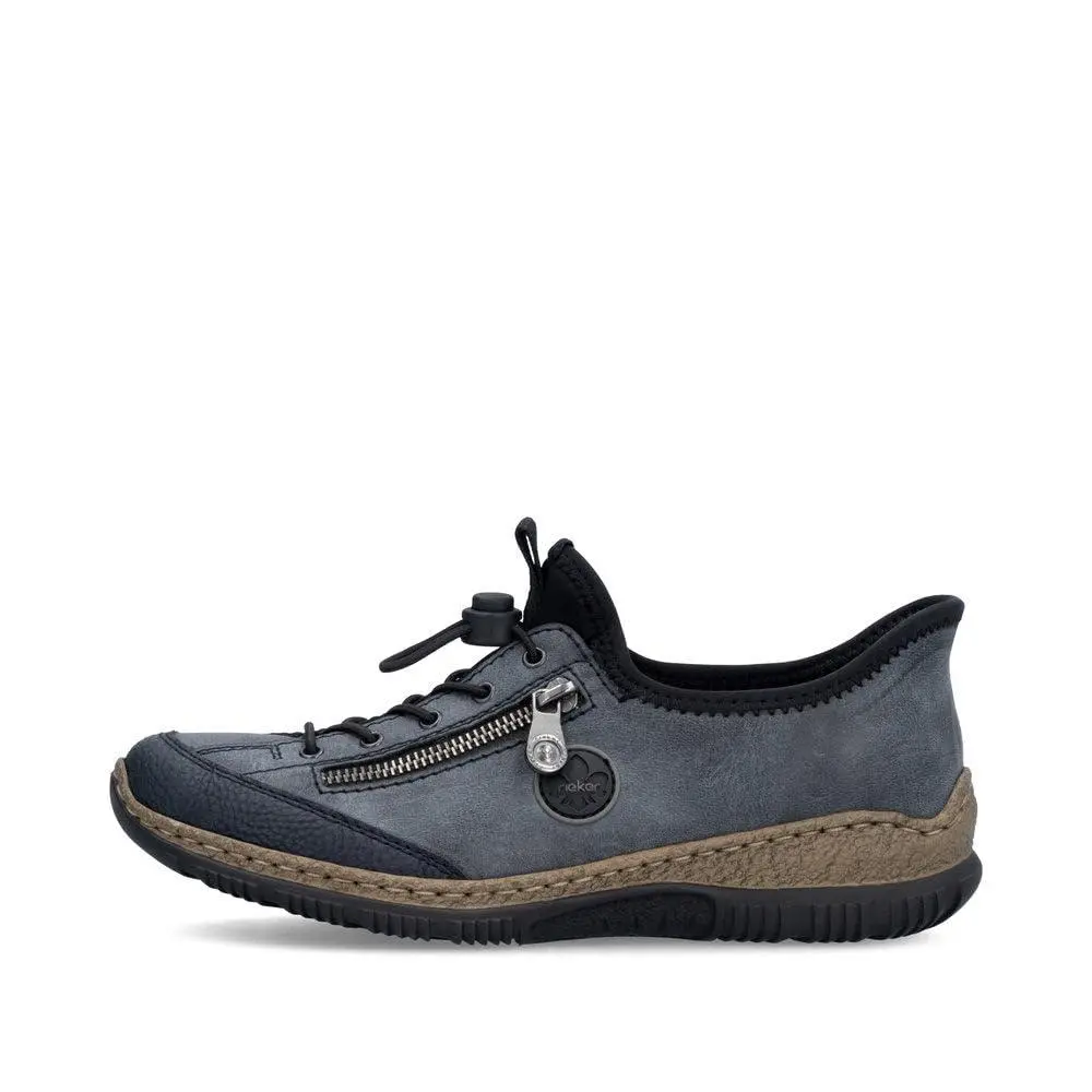 Rieker shoes - n 3267 - N3267 - pazifik antlantic schwarz 4