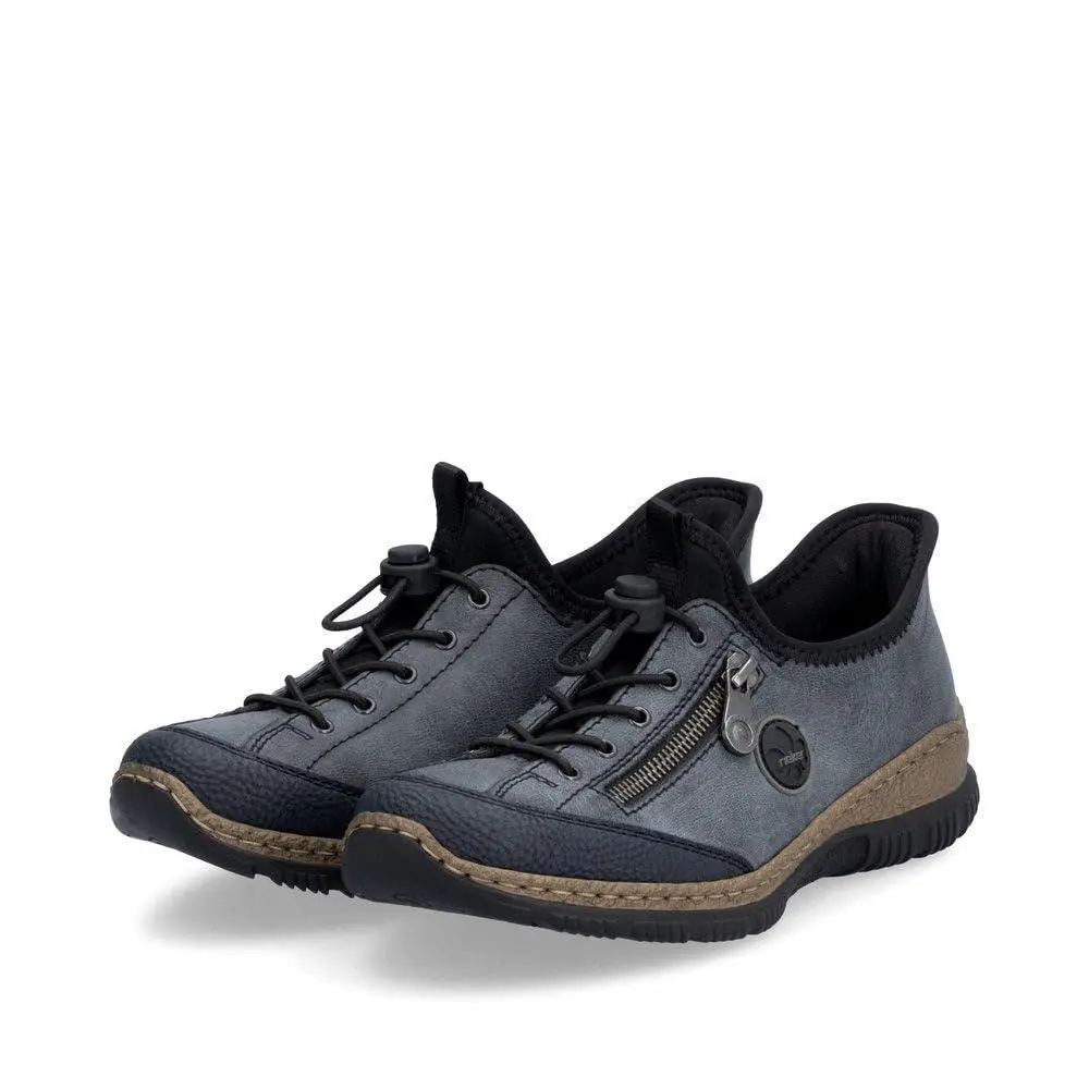 Rieker shoes - n 3267 - N3267 - pazifik antlantic schwarz 7