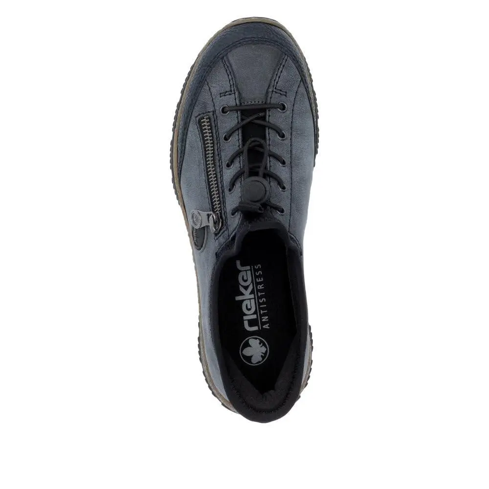 Rieker shoes - n 3267 - N3267 - pazifik antlantic schwarz 12