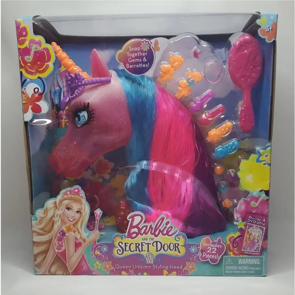 Barbie and The Secret Door - Queen Unicorn Styling Head