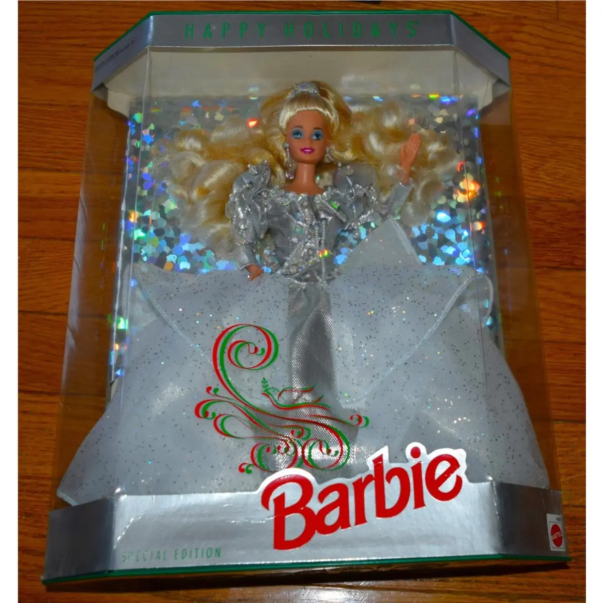 1992 Barbie Doll Happy Holidays Special Edition Mattel Never Removed