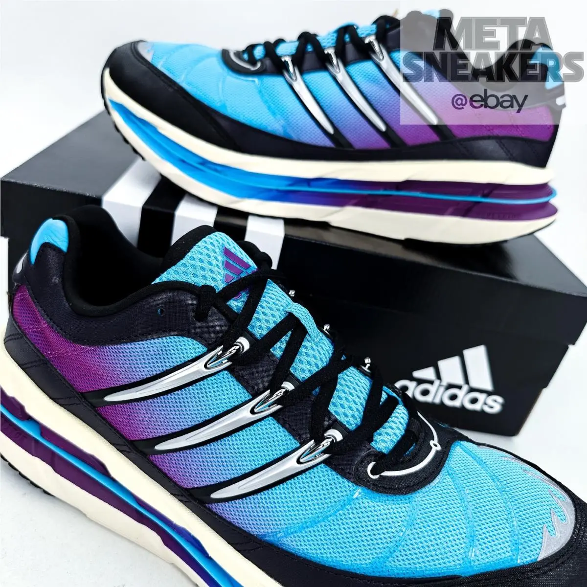 Adidas shoes - adidas adistar - adistar - JR7311 - Blue / Core Black / Rich Mauve 10