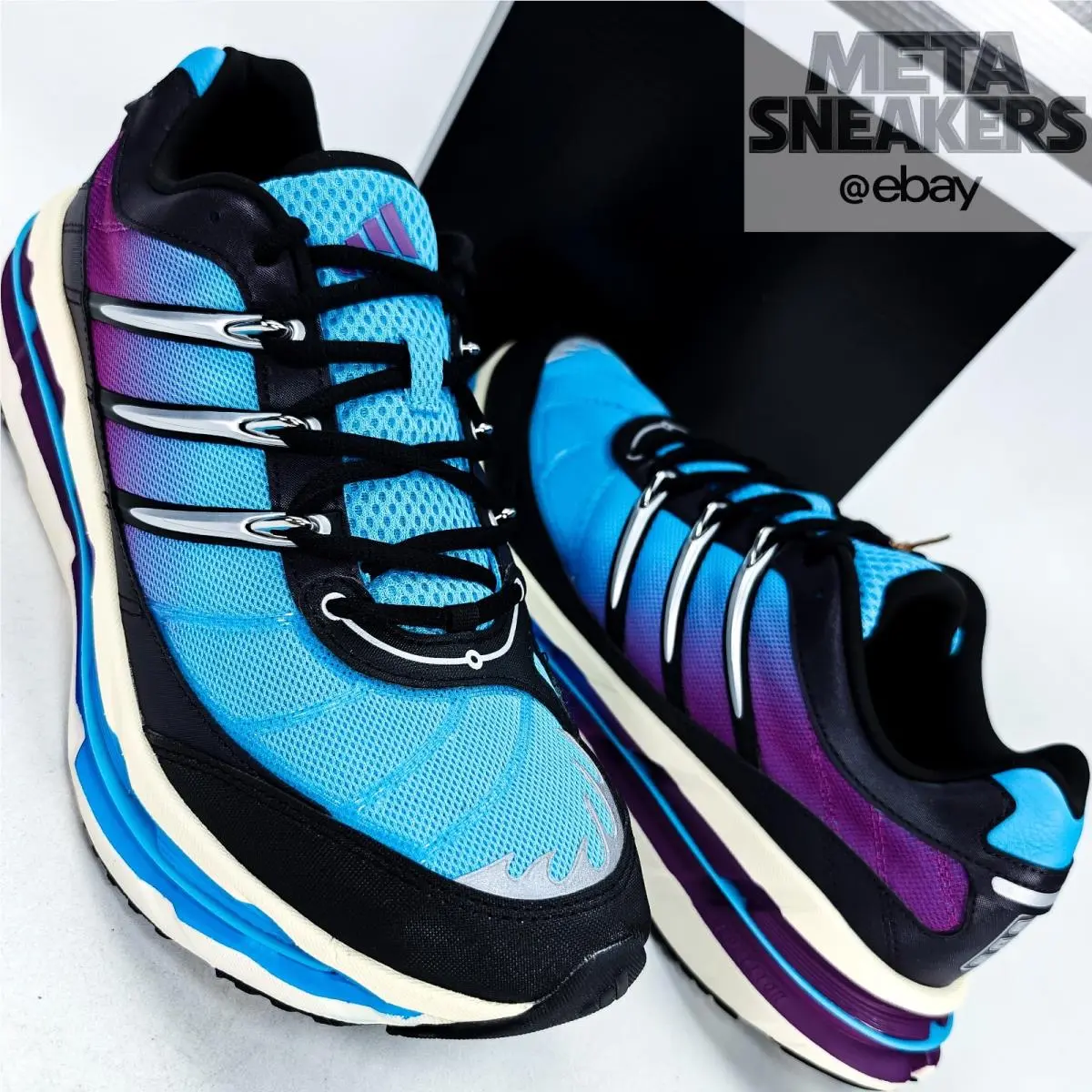 Adidas shoes - adidas adistar - adistar - JR7311 - Blue / Core Black / Rich Mauve 3