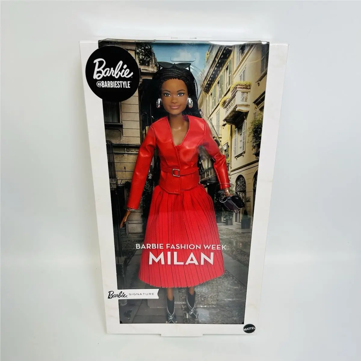 Mattel Signature Barbie Fashion Week Milan Brooklyn - JJX31