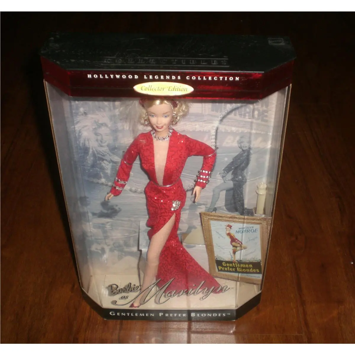 Marilyn Monroe 3 1997 Barbie Dolls - Seven Year Itch - Gentlemen Prefer Blondes