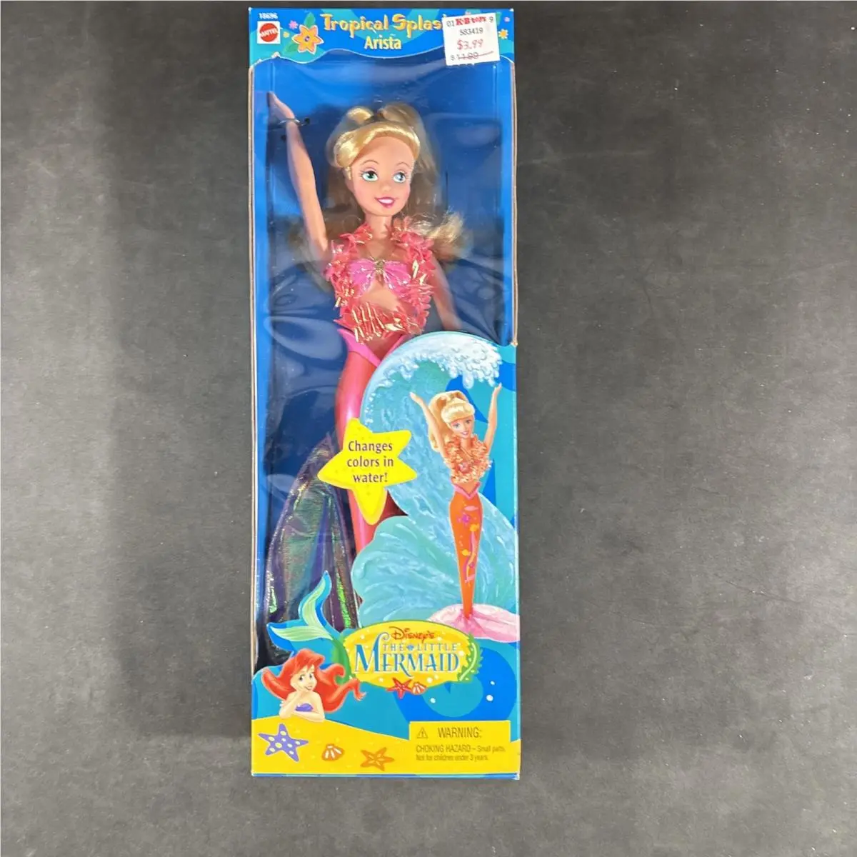 Tropical Splash Arista 12 Vintage Mattel Little Mermaid Disney Doll