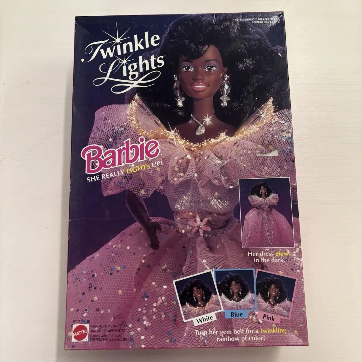 1993 Twinkle Lights Barbie African American Edition