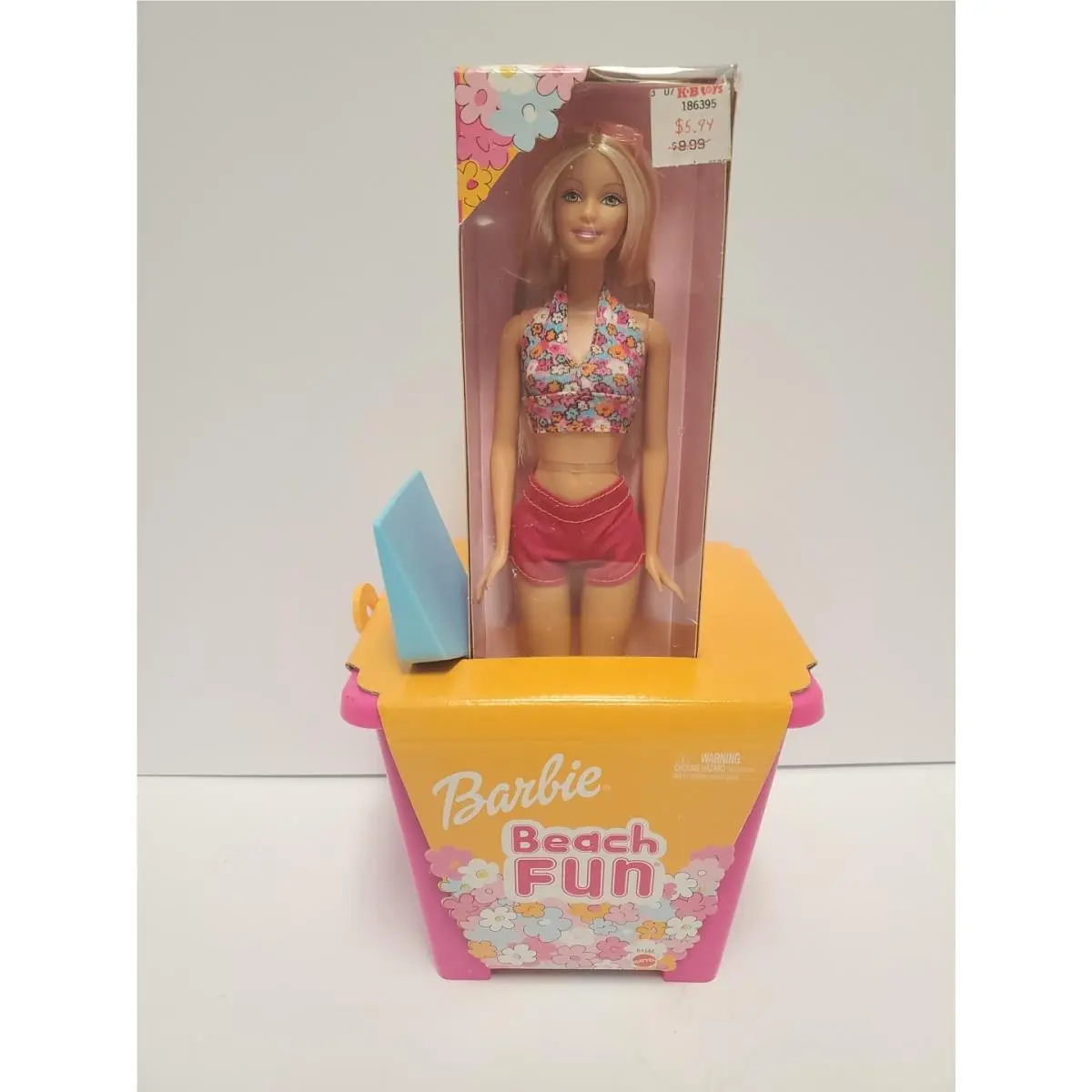 Barbie Beach Fun Doll W/ Pale Mattel 2006