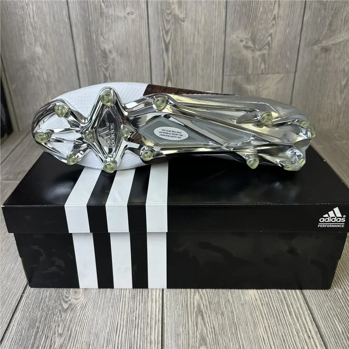 Adidas shoes - Adidas Adizero 5-Star 5.0 Mid Uncaged - AQ7818 - White (UPC: 0889138478871) 5