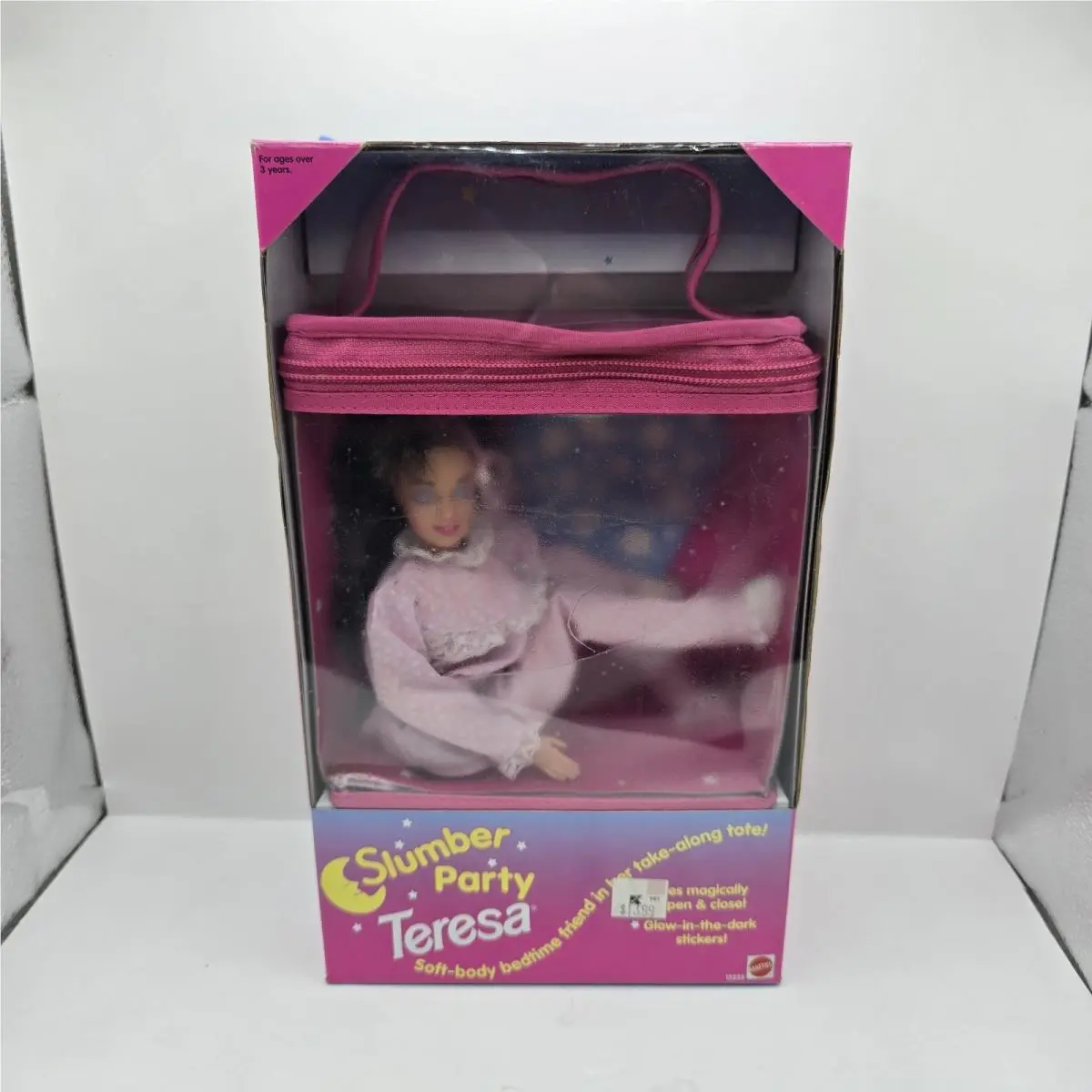 1994 Playline Collector Soft Body Slumber Party Vintage Brunette Teresa Barbie