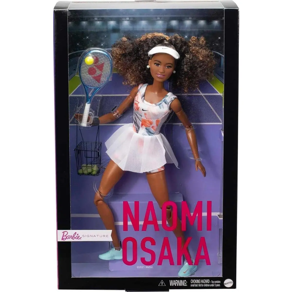 Naomi Osaka Barbie Doll Tennis Barbie Signature Role Models Made to Move 2021