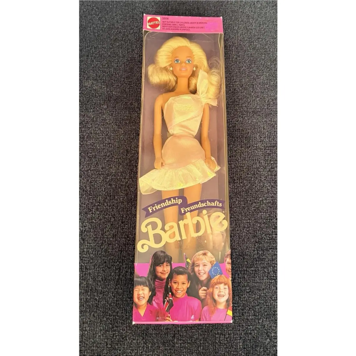 1990 Mattel Friendship Barbie Foreign Freundschafts Barbie 5506 Germany