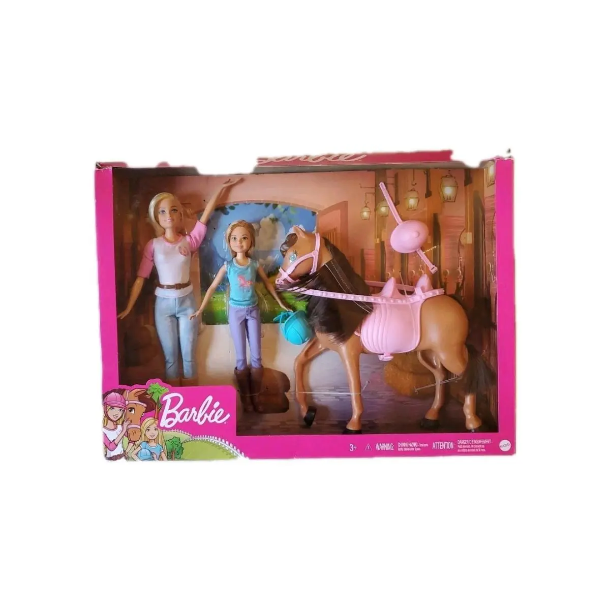 2020 Barbie Sisters Horse Riding Playset Barbie Stacie Fashion Dolls Horse