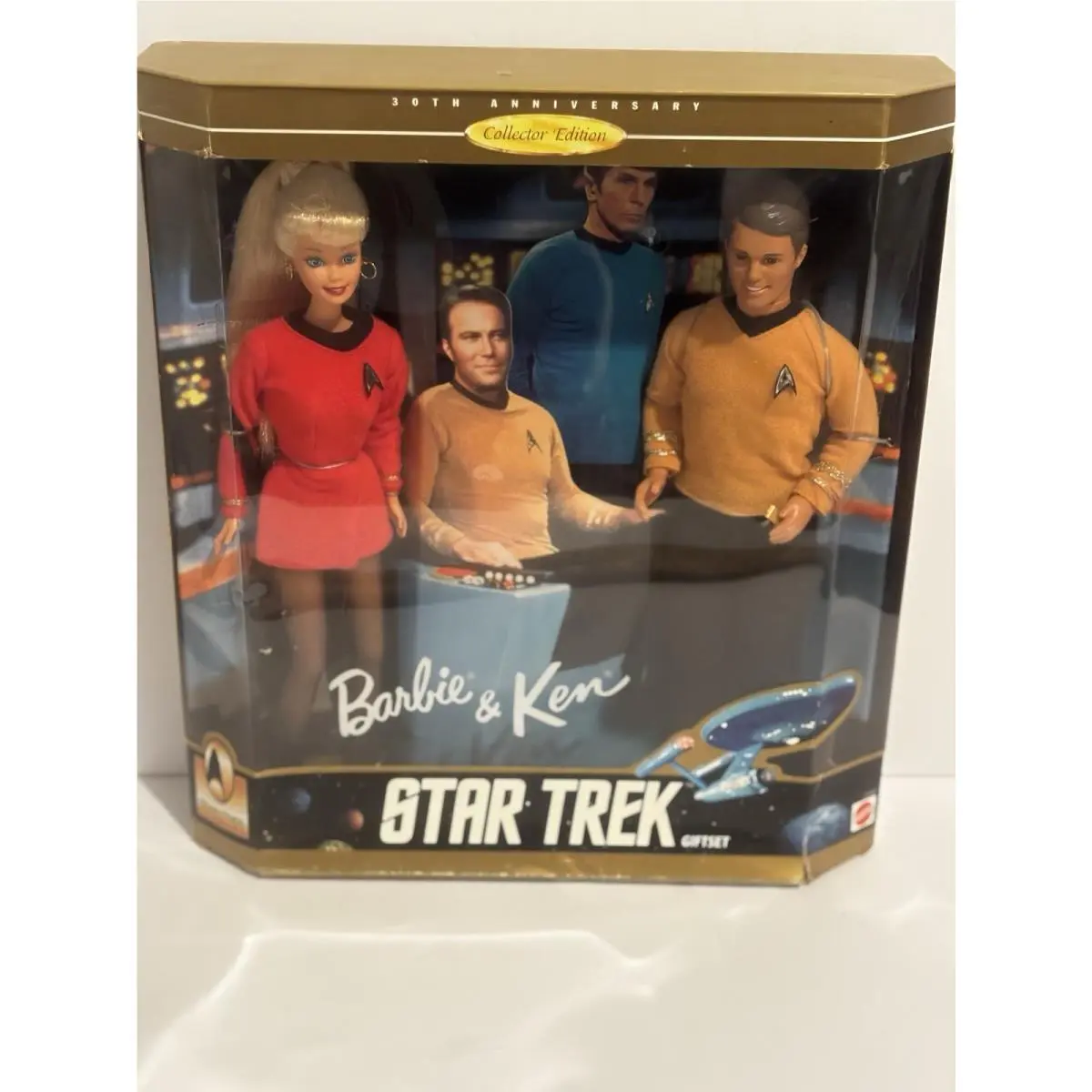 Vintage Barbie Ken 1996 Star Trek 30th Anniversary Collector Edition