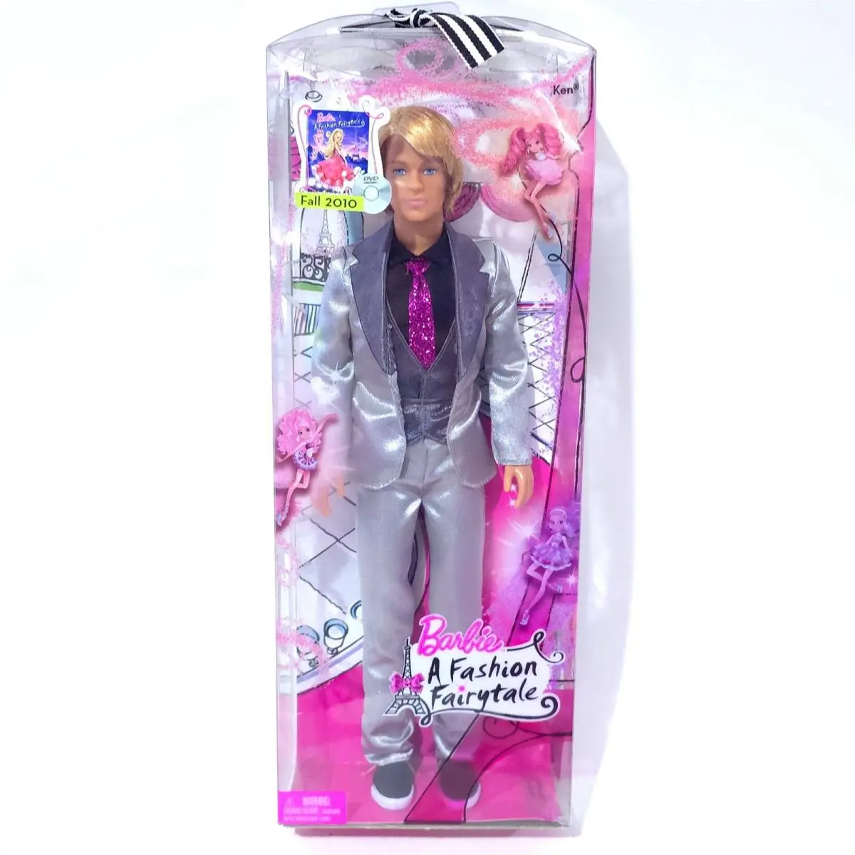 Barbie Fashion Fairytale Ken Doll 2010 Mattel Nrfb Collectors Item
