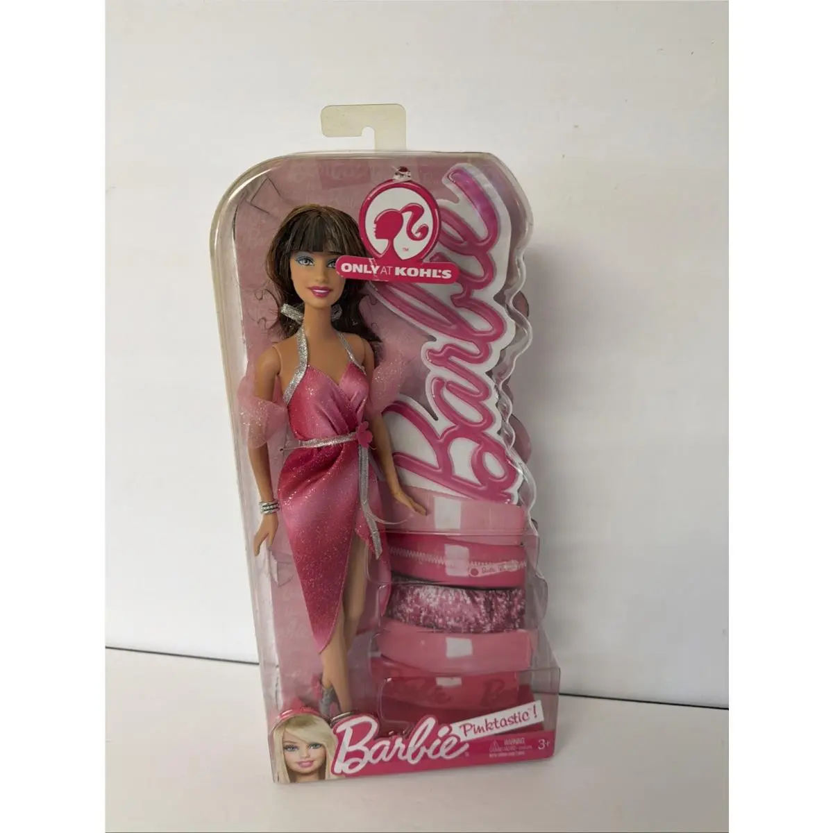 2012 Kohl`s Exclusive Pinktastic Barbie Long Brown Hair - Rare