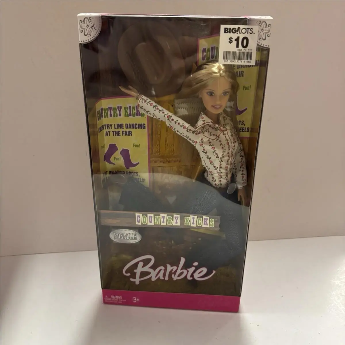 Barbie Country Kicks Posable Doll Line Dancing 2006 Mattel
