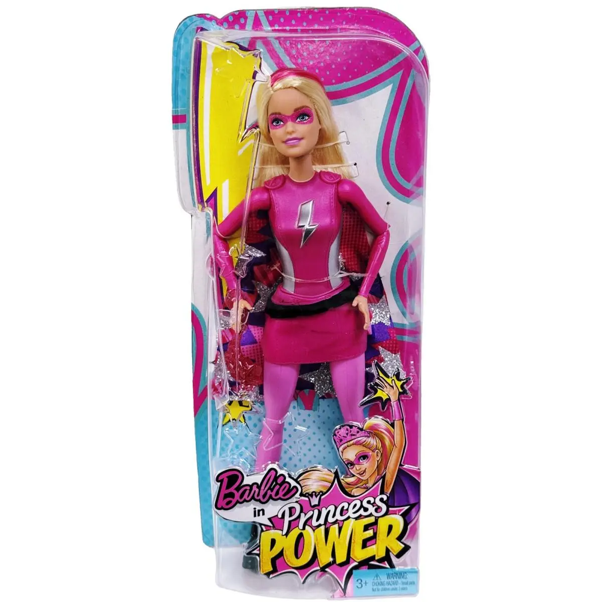 Barbie Princess Power Hero Doll Pink Superhero Rare 2015 Toys Dolls For Girls 3+