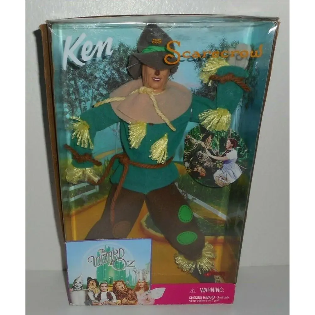 Barbie Ken Doll as Scarecrow in The Wizard of Oz Mattel Dorothy`s Friend Vintage
