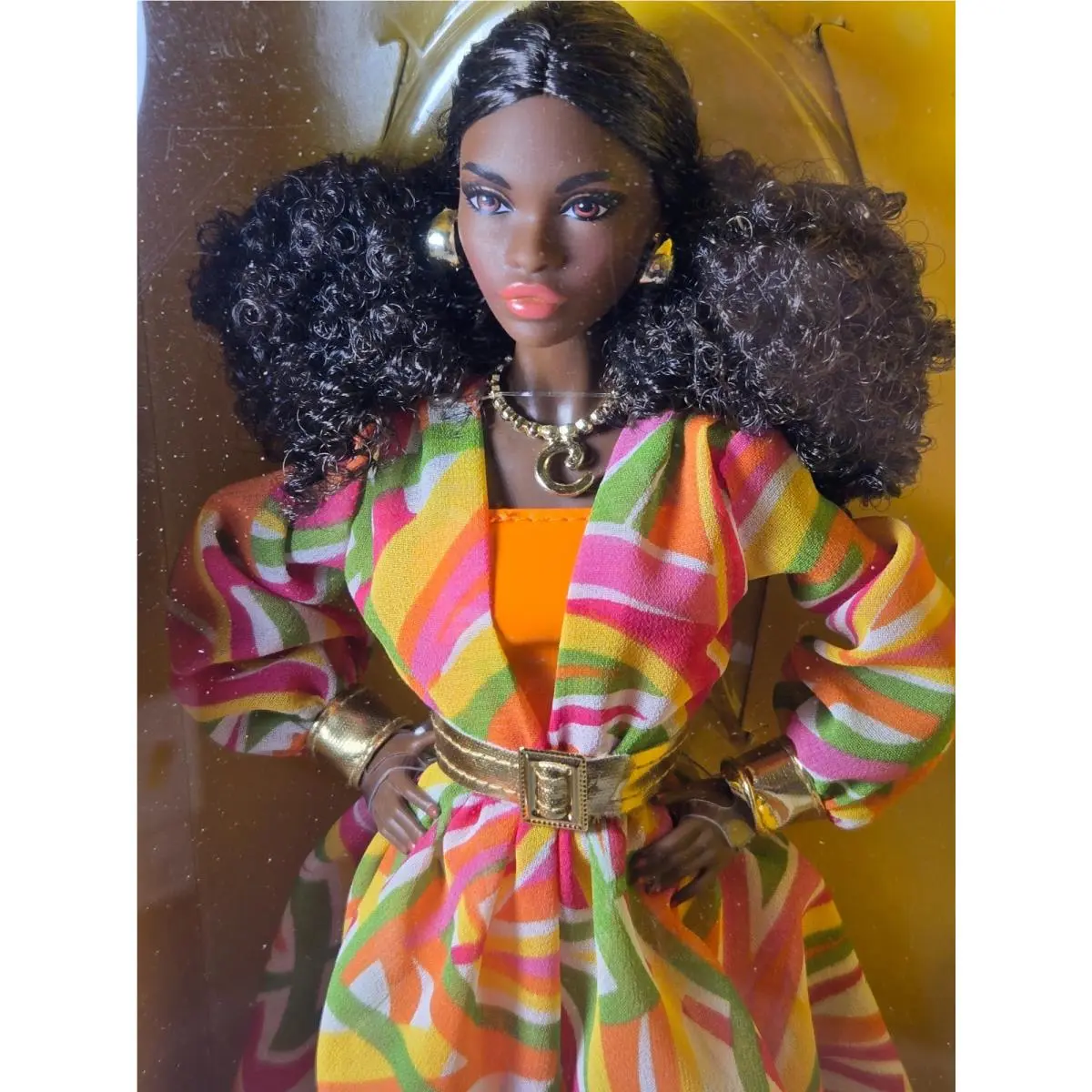 N214 Nrfb 55TH Anniversary Christie Gold Label AA Barbie Signature Doll HJX29