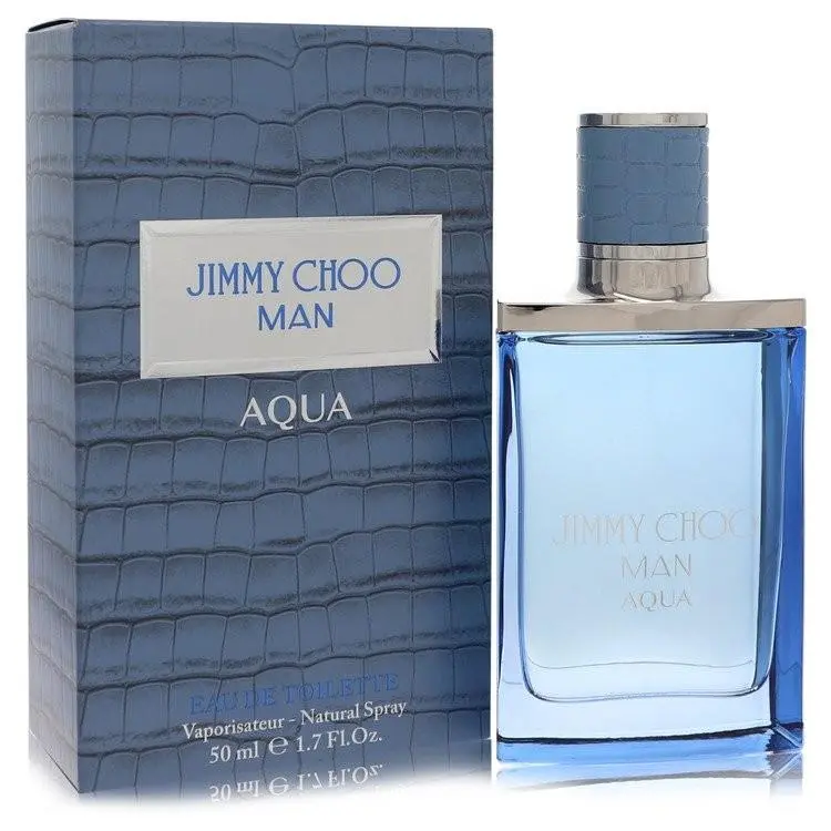 Jimmy Choo Man Aqua Eau De Toilette Spray 1.7 oz 50ml Cologne Fragrance For Men