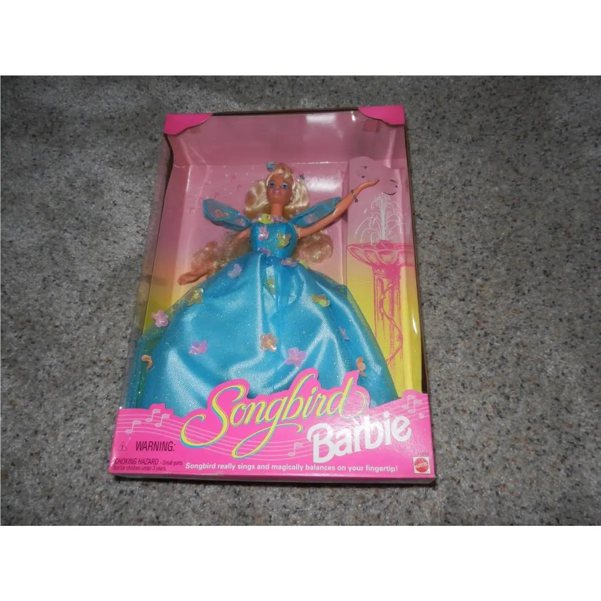 1995 Songbird Barbie Nrfb 14320 Really Sings