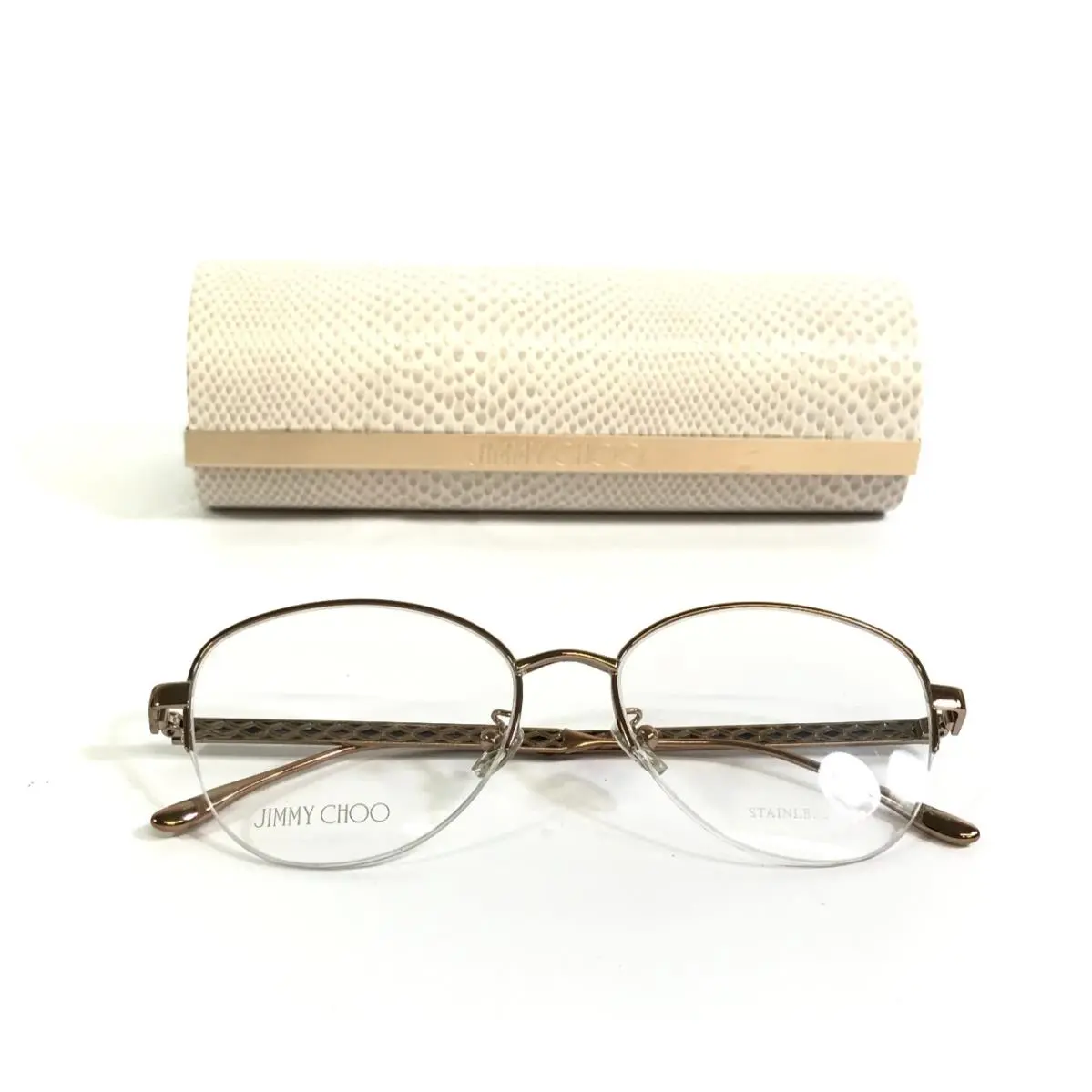 Eyeglasses Frames JC235/F Ewd Brown Black Asian Fit 54-17-140 by Jimmy Choo