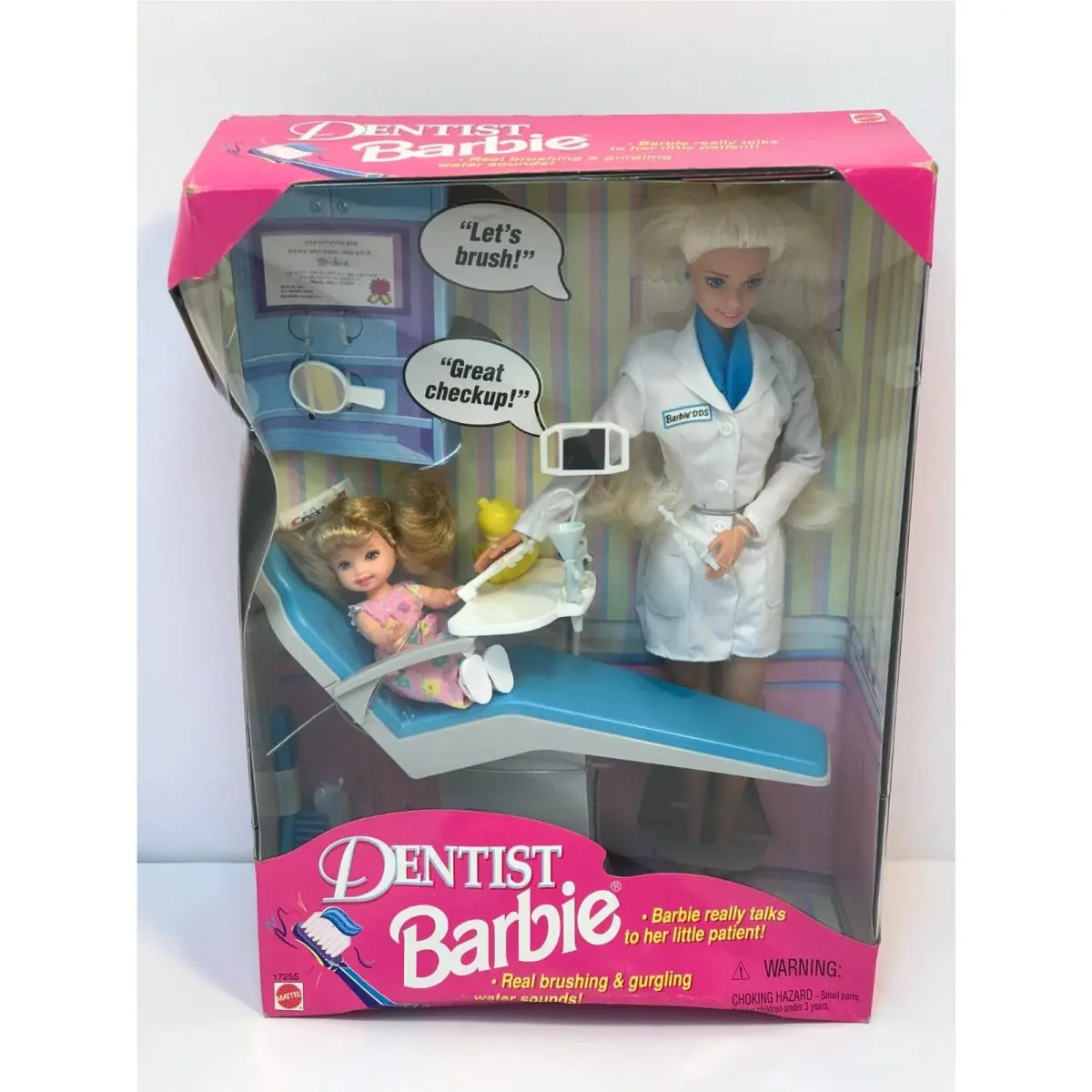 Dentist Barbie Doll 1997 Set Blonde and Blonde 17255. - See Description Read