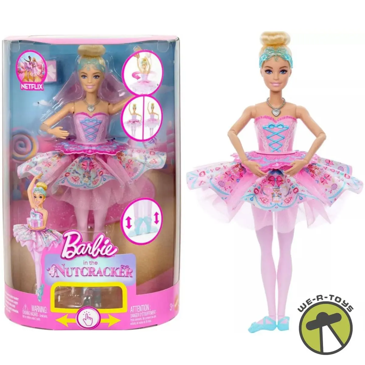 Barbie in The Nutcracker Clara Doll with Tutu and Ballerina Accessories