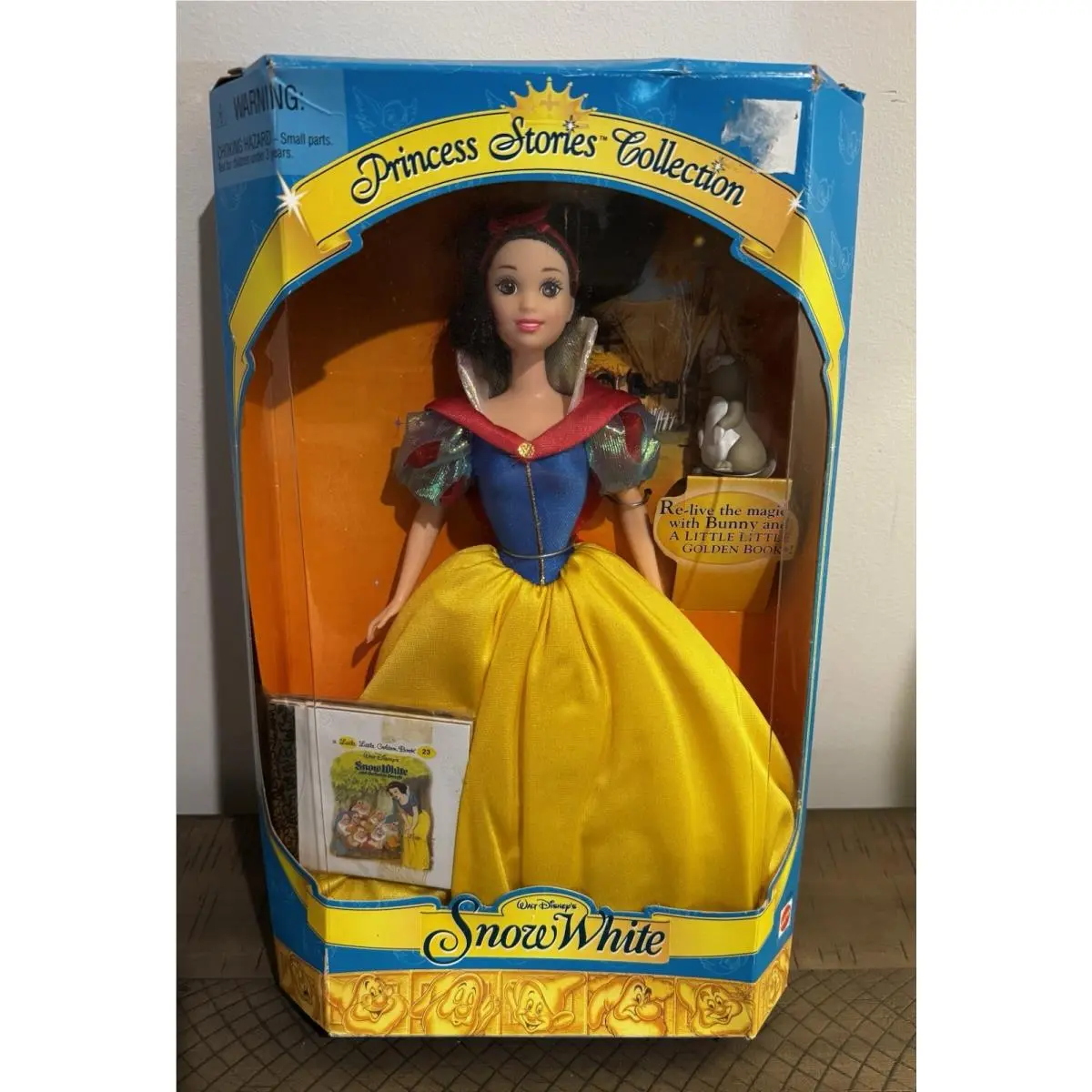 Disney Princess Stories Collection Snow White Doll Nrfb Mattel Little Golden Bk